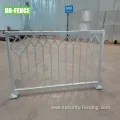 Qatar Galvanized Steel Pedestrian Fence for Sale